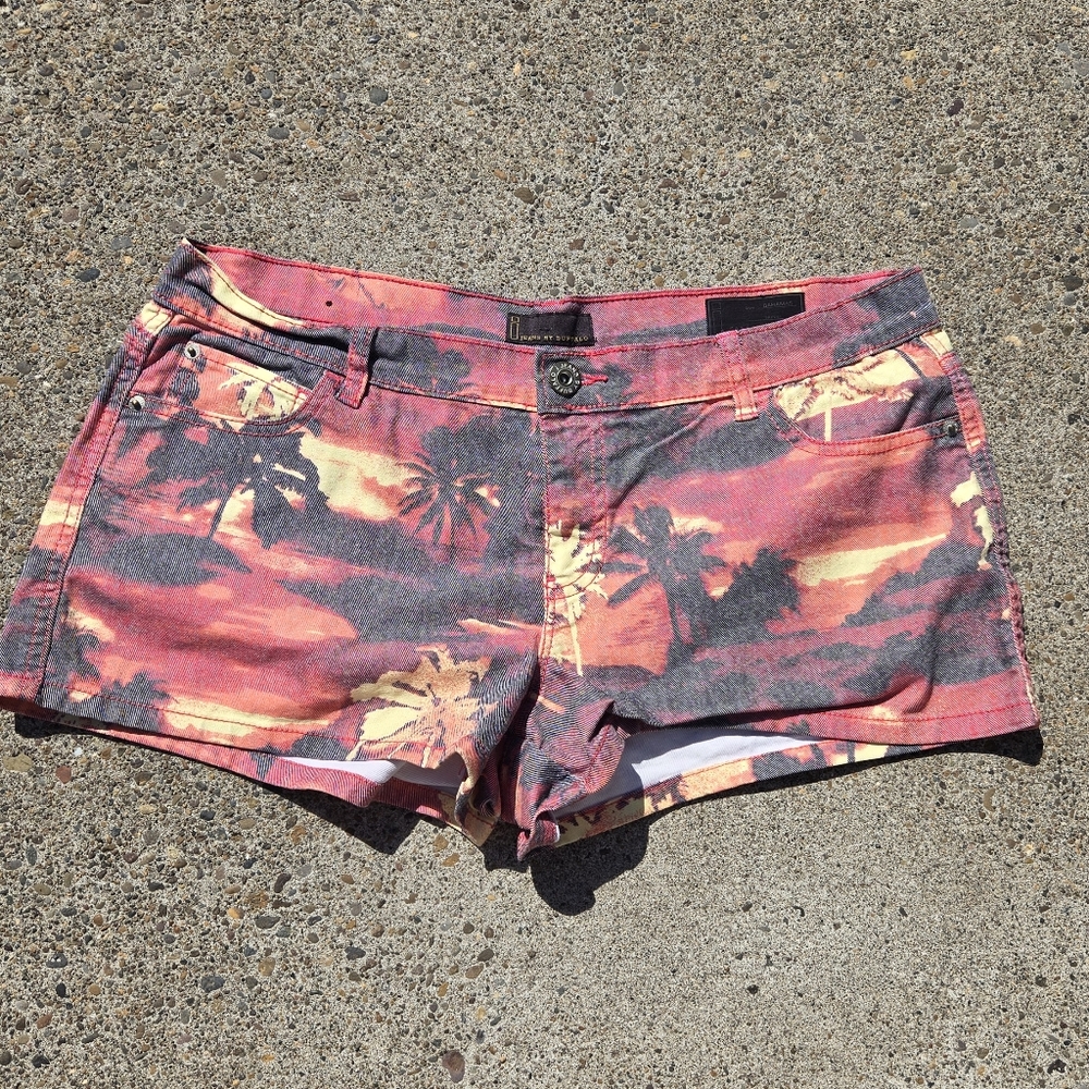 i Jeans By Buffalo Hawaiin Jean Shorts
